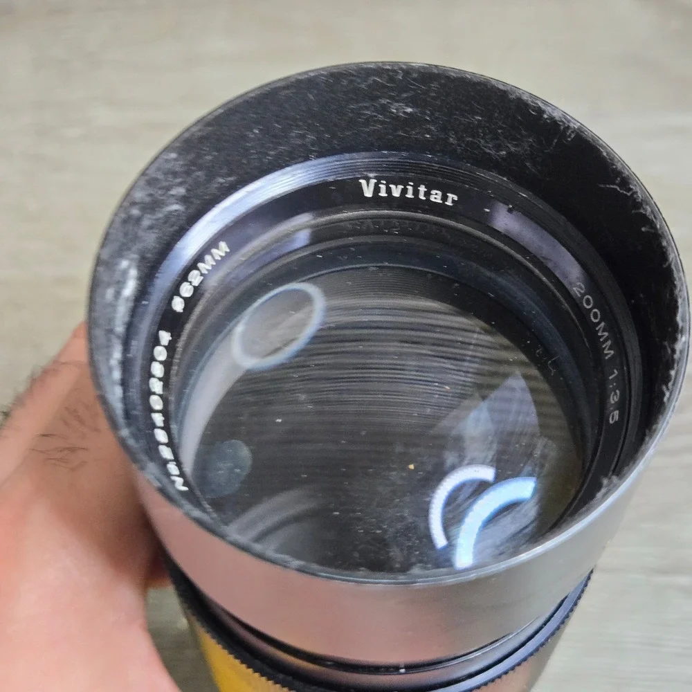 Vivitar 200mm f/3.5 Auto Telephoto Lens Ø62mm MF